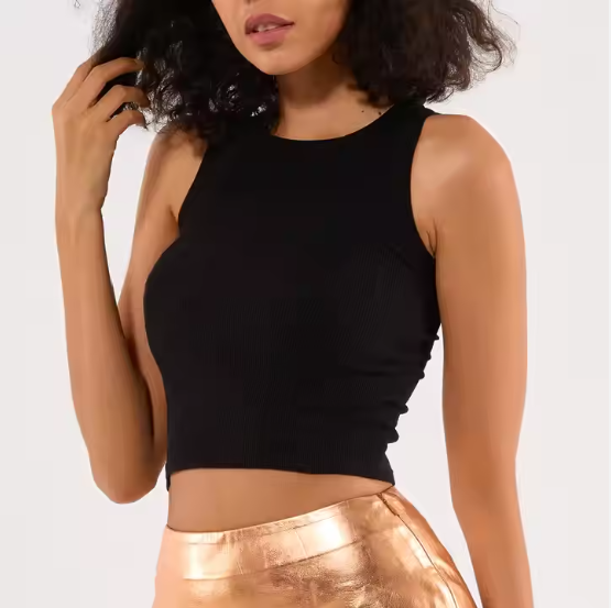 Summer Black Sexy Ladies Tank Top