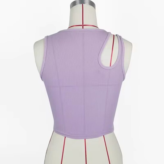 Summer Solid Color Tailored Tank Top For Women