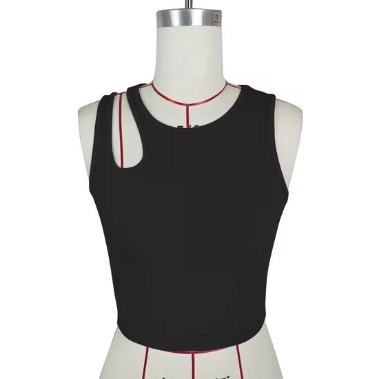 Summer Solid Color Tailored Tank Top For Women