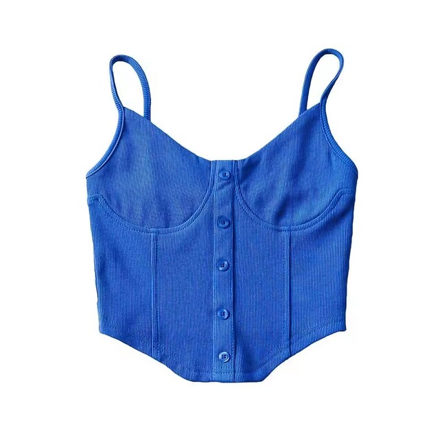 Womens Solid Color Camisole Tank Top