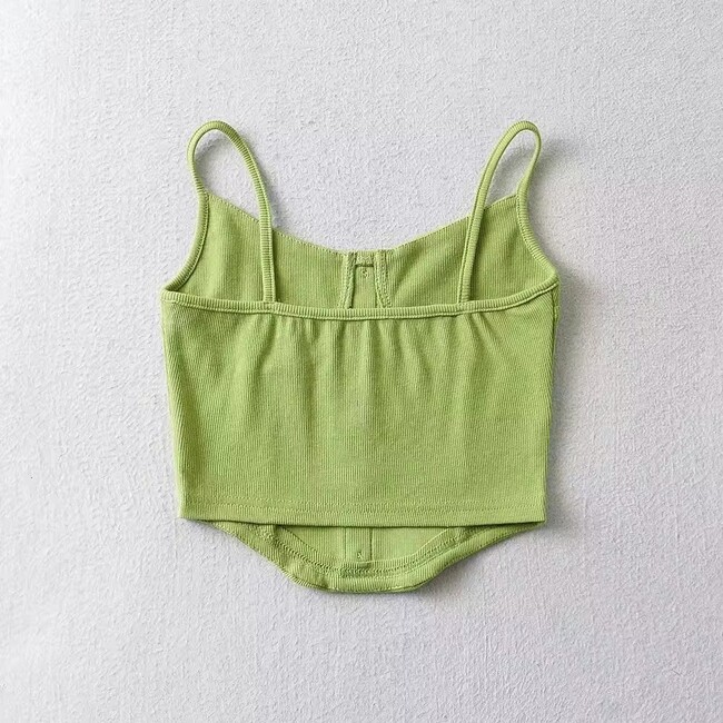 Womens Solid Color Camisole Tank Top