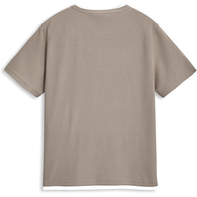 Mens Short Sleeve Henley Shirts Causal Basic TShirts Summer Tee Tops