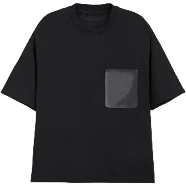 Mens Short Sleeve T Shirts Casual Pocket Crewneck Hippie Loose Fit Tee Shirt