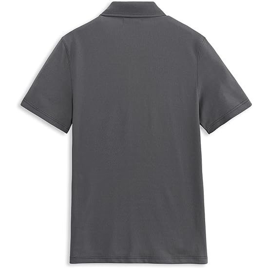 Mens Knit Short Sleeve Collared Polo Shirt Casual Golf Shirts